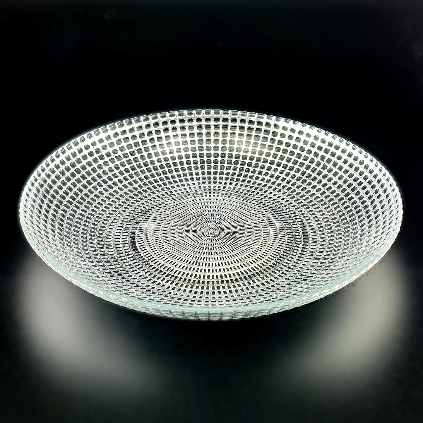HELIOS Gilded Glass Soup Plate