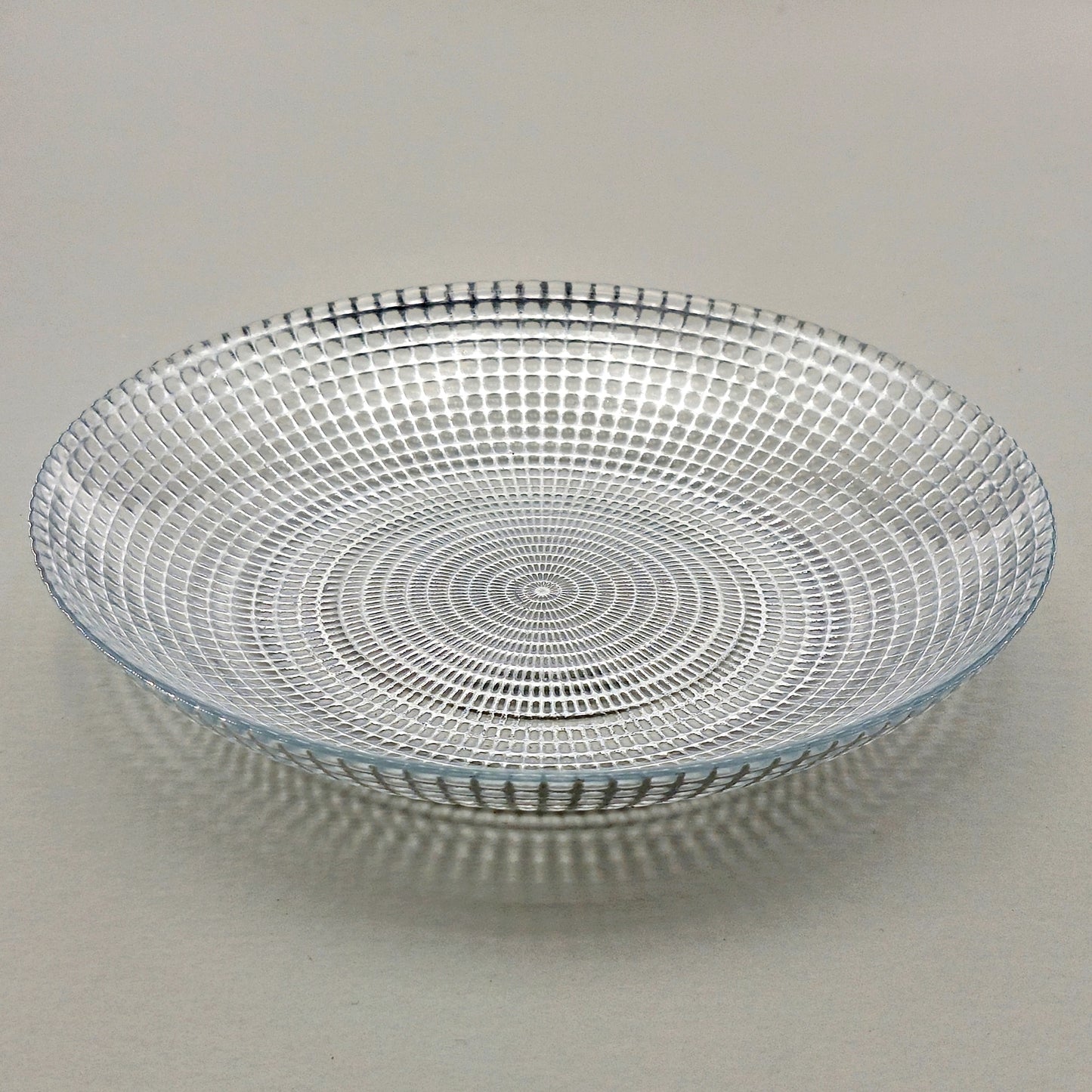 HELIOS Gilded Glass Soup Plate