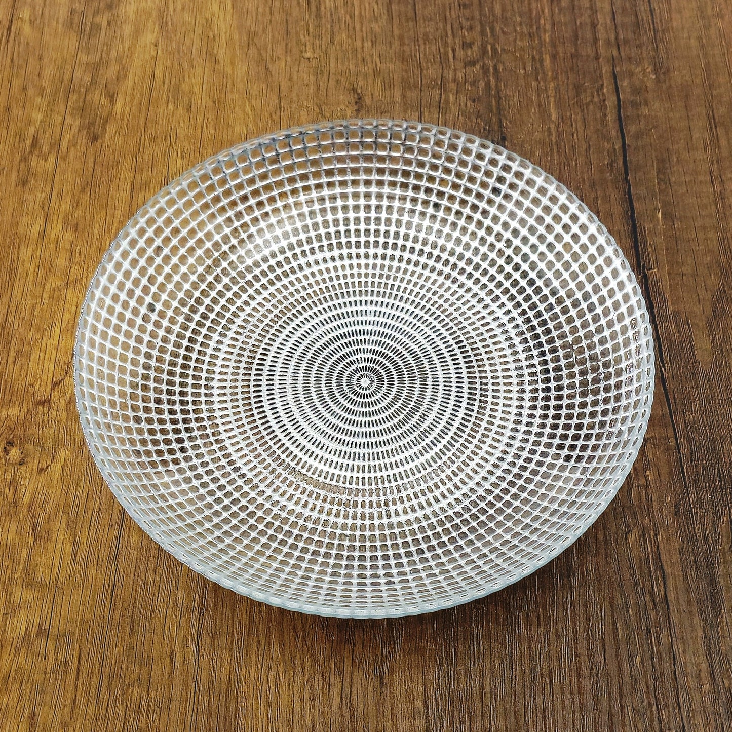 HELIOS Gilded Glass Soup Plate