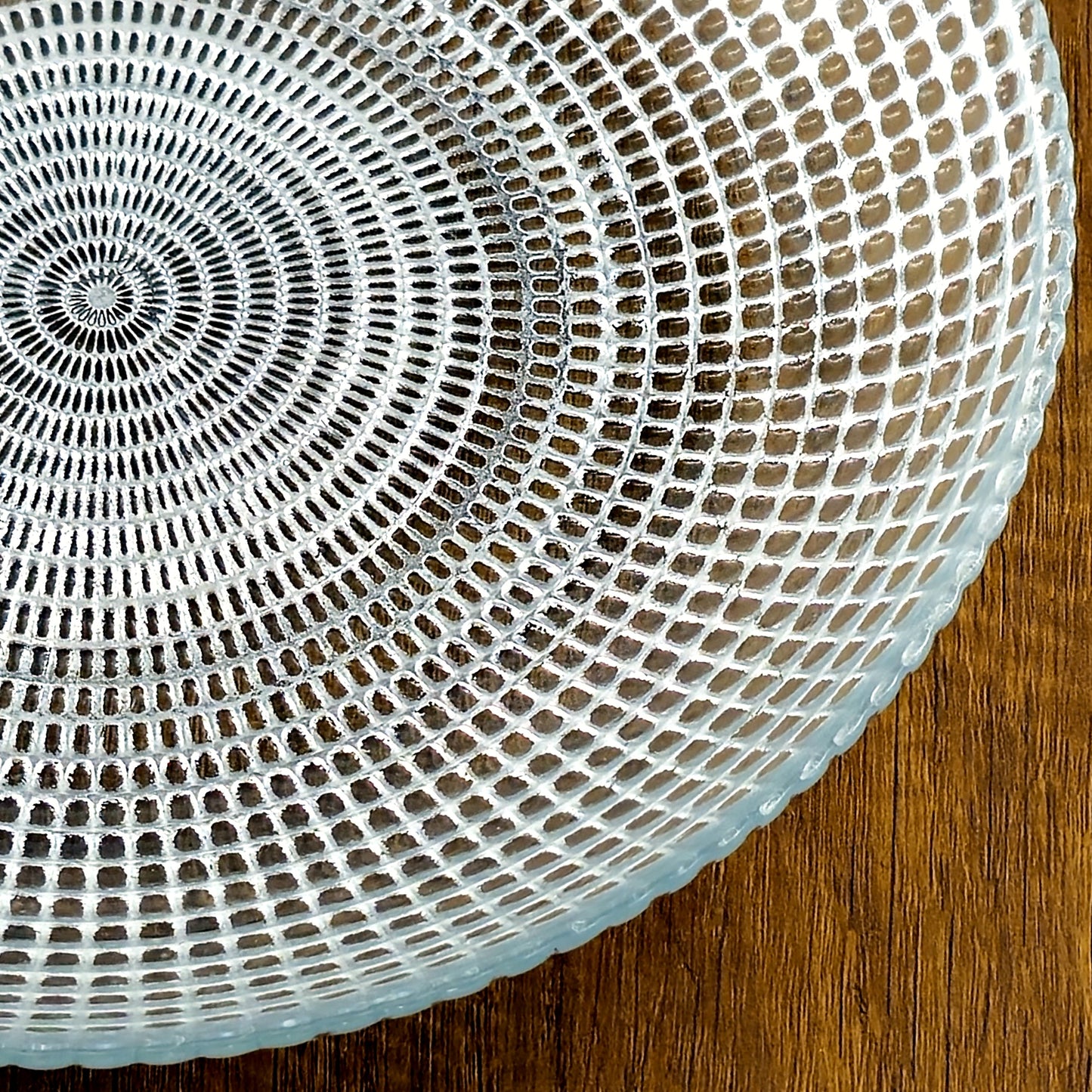 HELIOS Gilded Glass Soup Plate