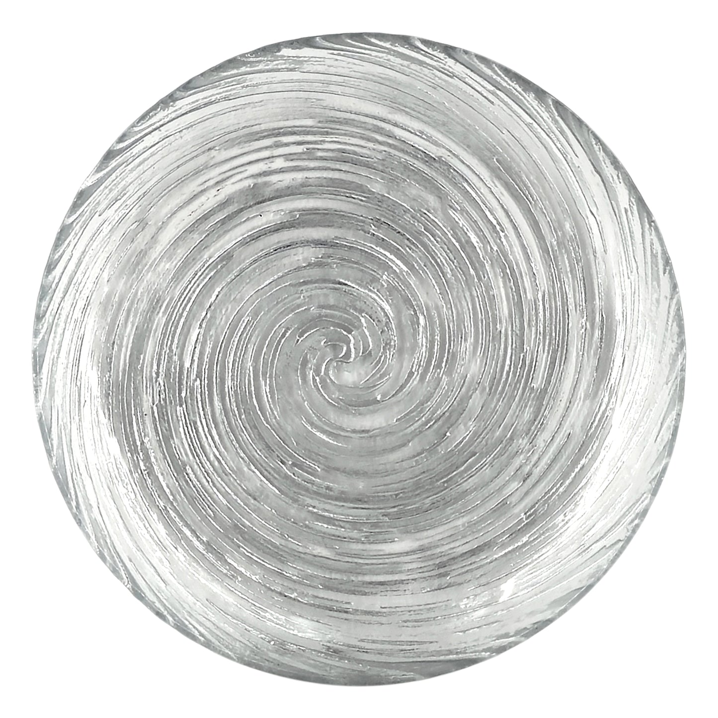 VOLUTE Gilded Glass Salad Plate