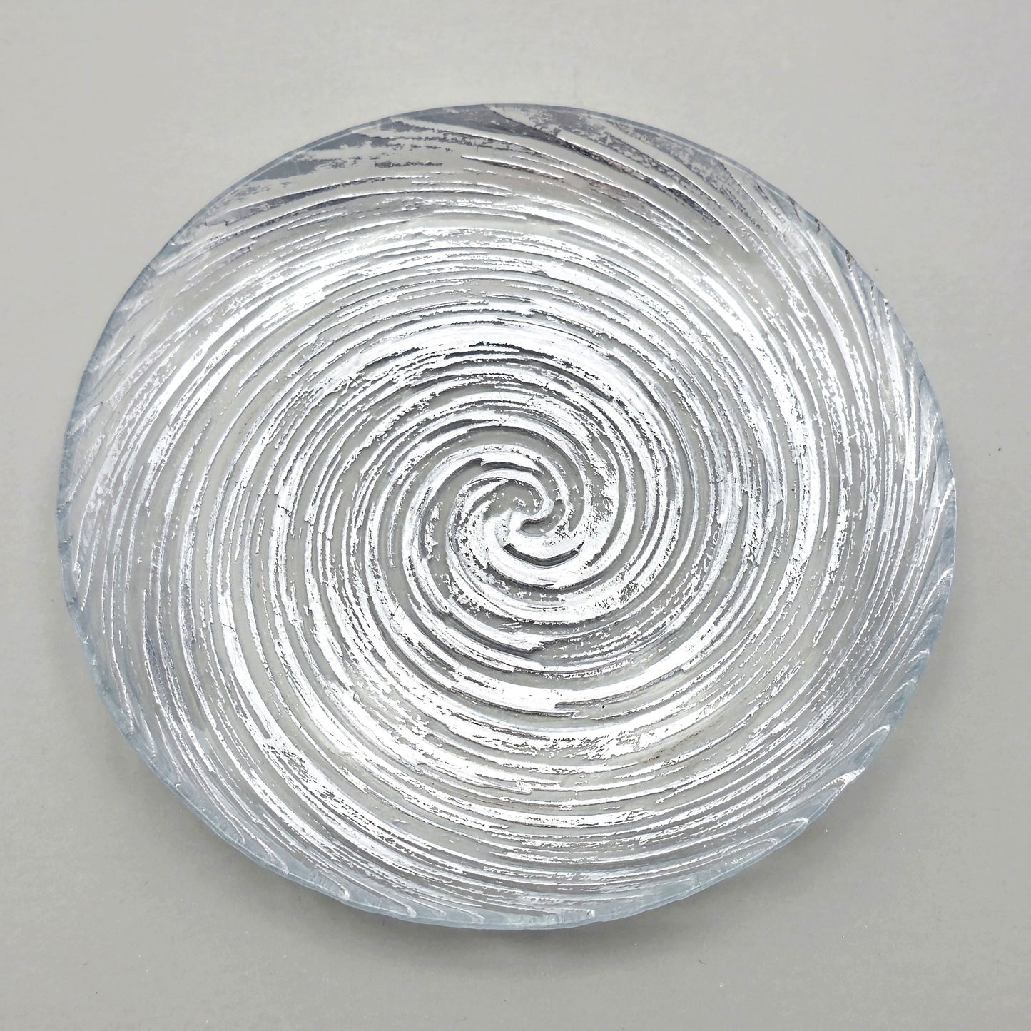 VOLUTE Gilded Glass Salad Plate