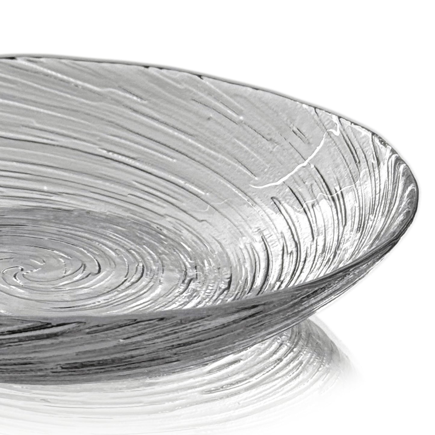 VOLUTE Glass Soup Plate Set