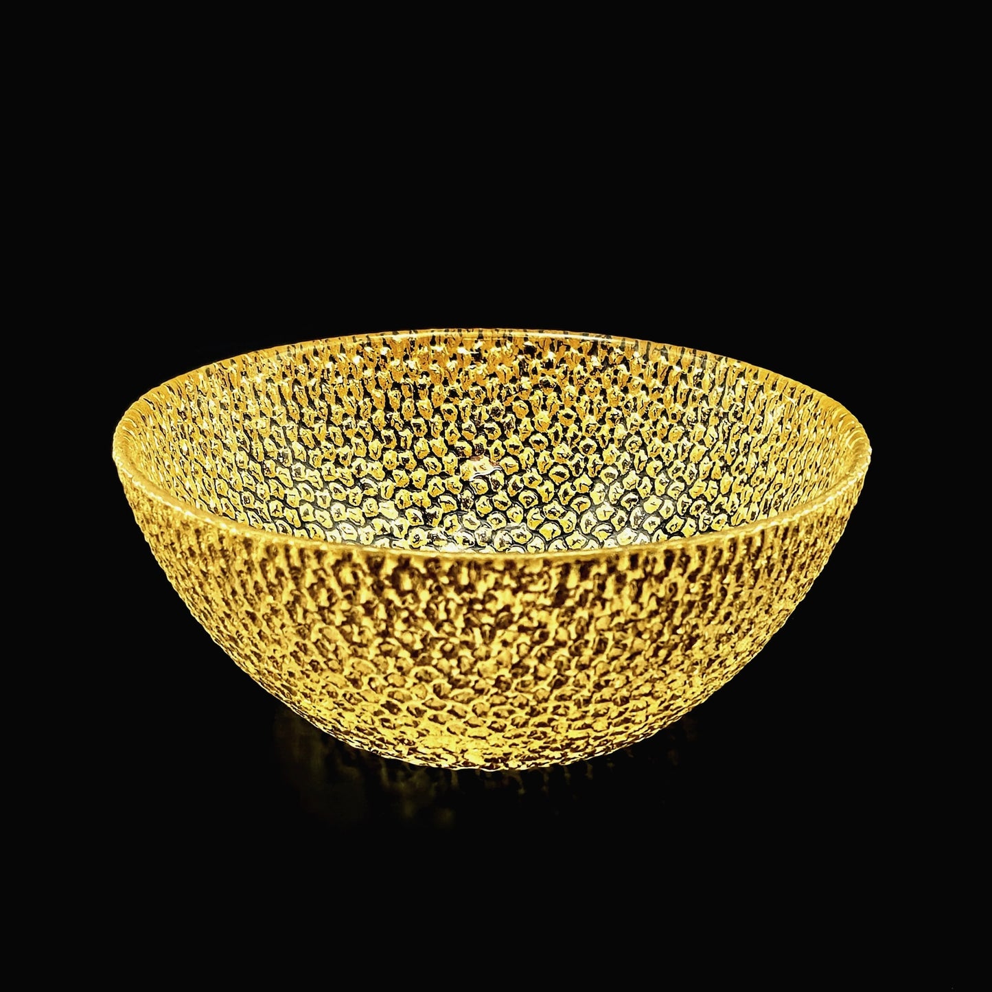 CABANA Gilded Glass Side Bowl