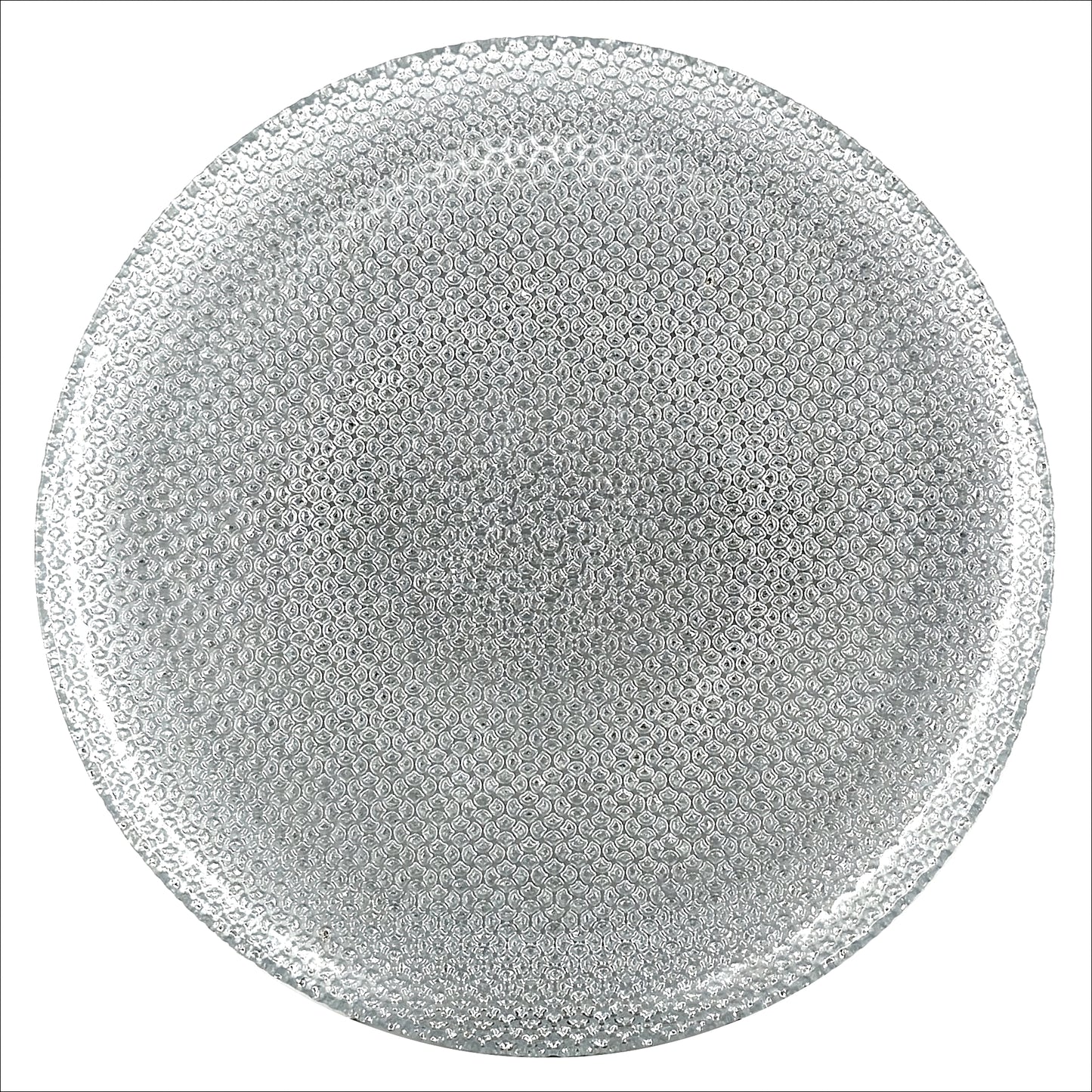 CABANA Gilded Glass Dinner Plate