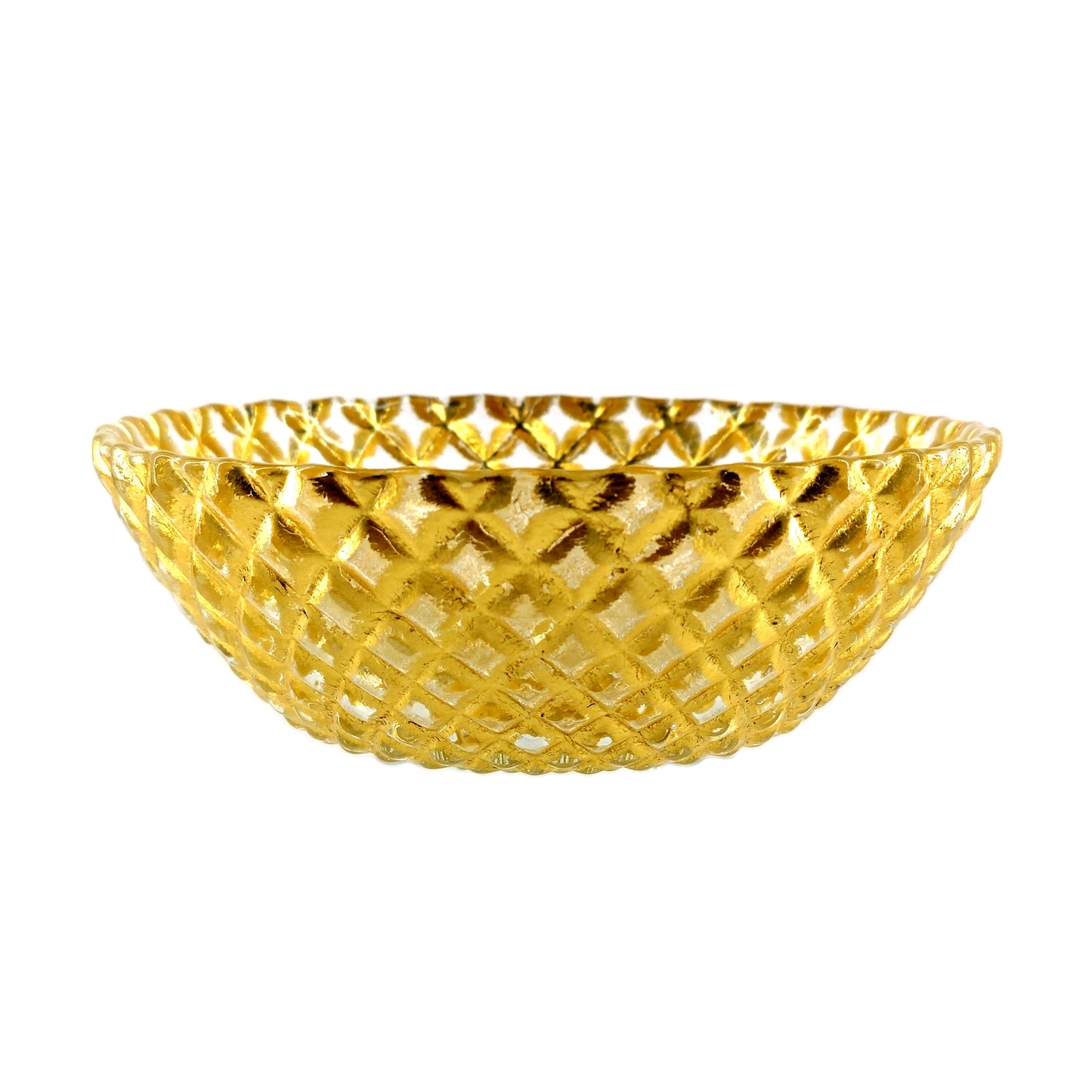 PAVO Gilded Glass Side Bowl