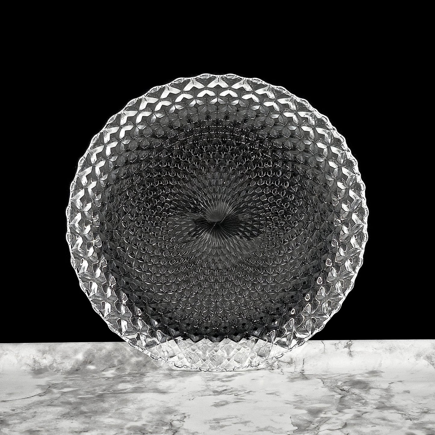 PAVO Glass Salad Plate Set