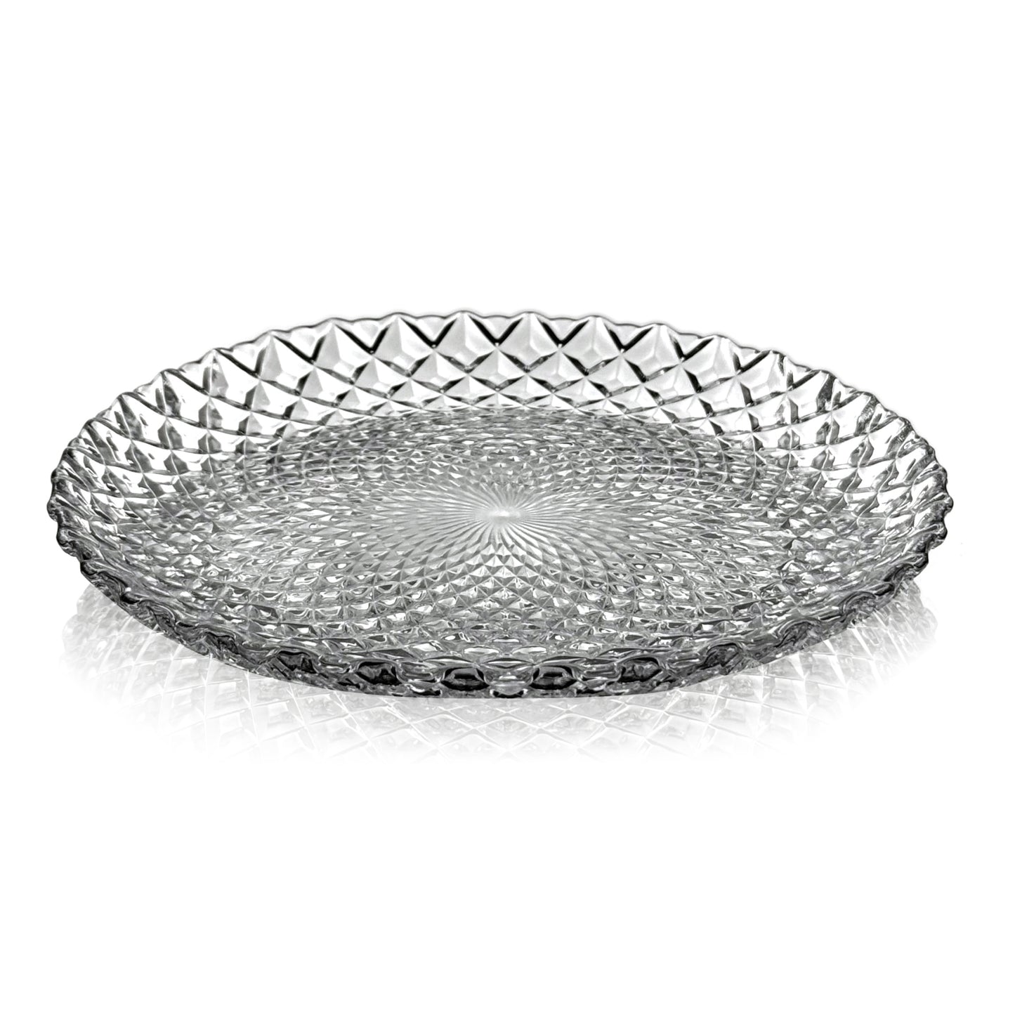 PAVO Glass Salad Plate Set