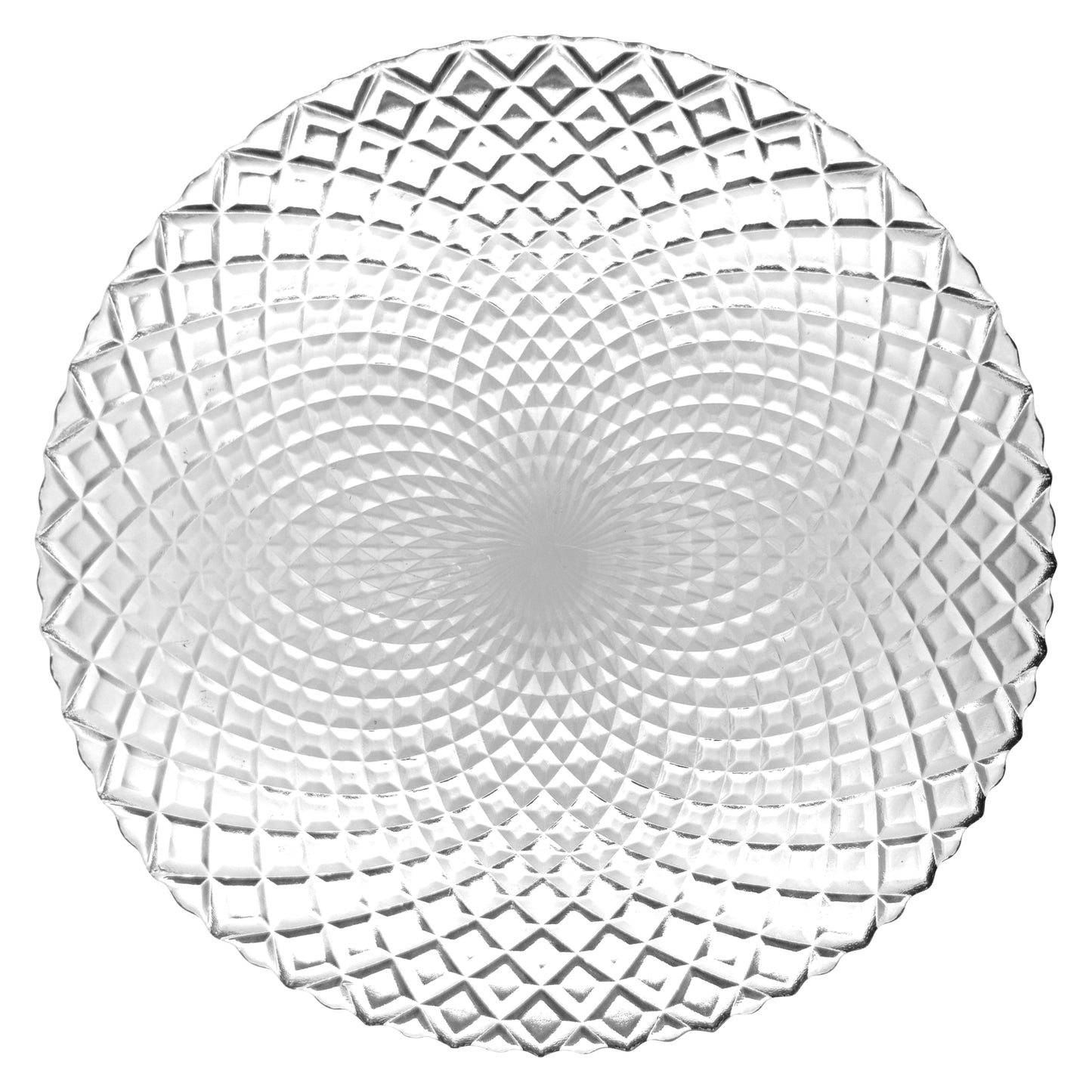 PAVO Glass Dinner Plate Set