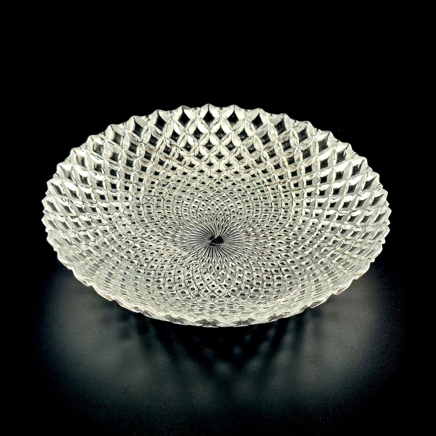 PAVO Gilded Glass Soup Plate