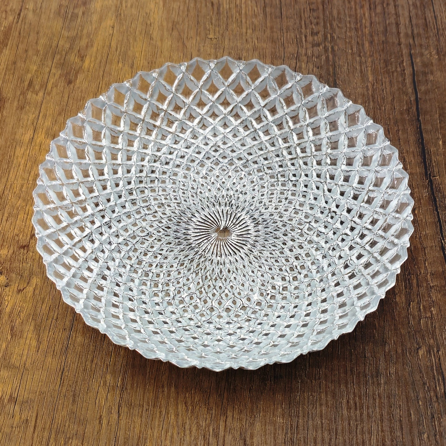PAVO Gilded Glass Soup Plate