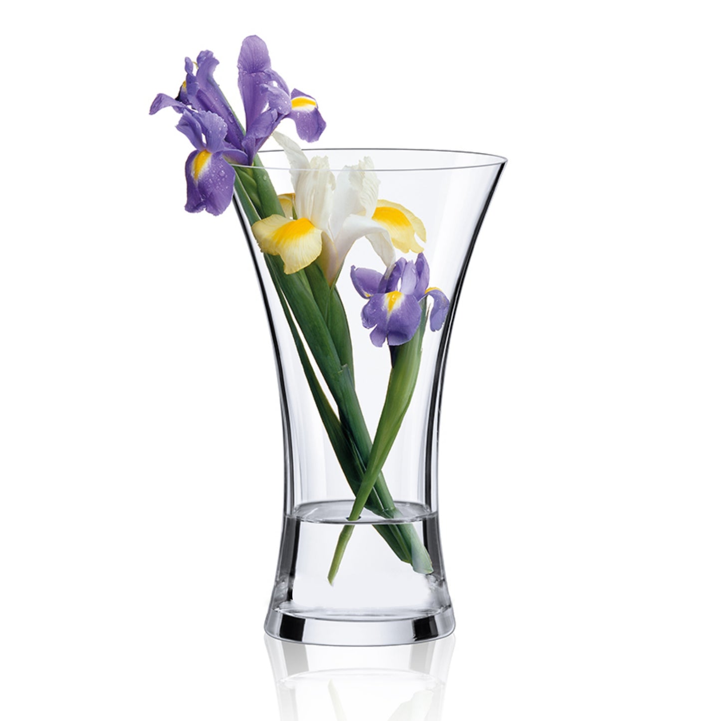 PATTY 12" Glass Bouquet Vase