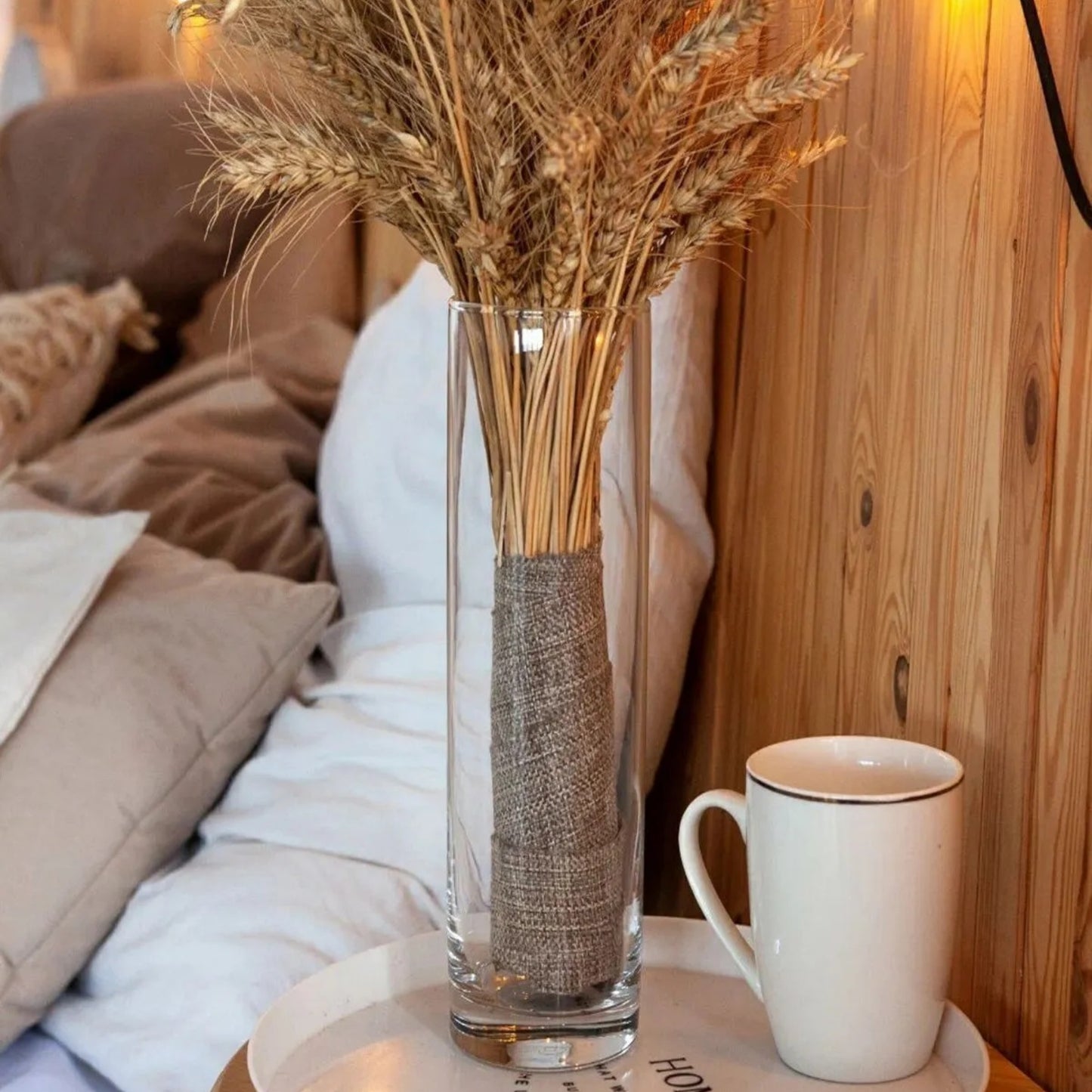 FLORA 16" Glass Cylinder Vase
