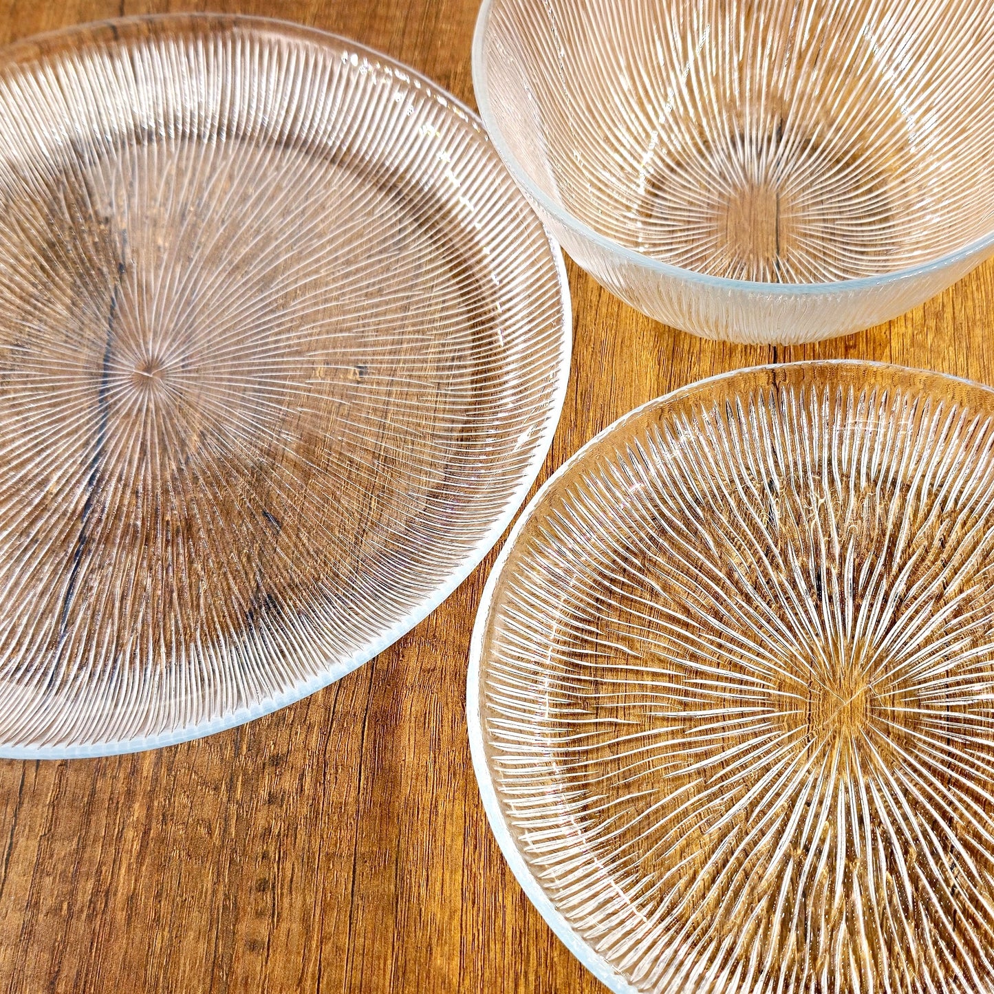 CASCATA 12 pcs. Glass Dinnerware Set