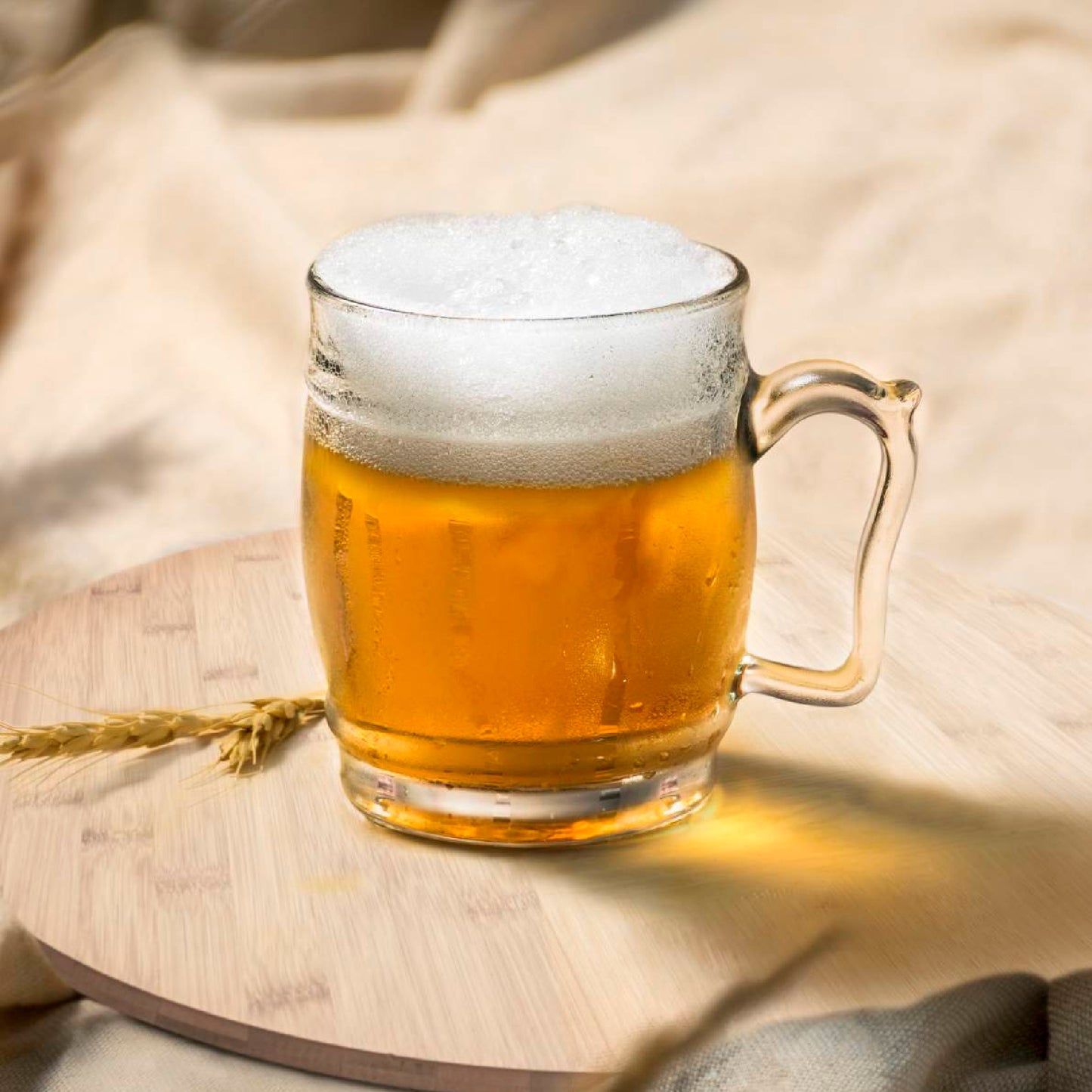 CASK Set/4 13 oz Round Glass Mug