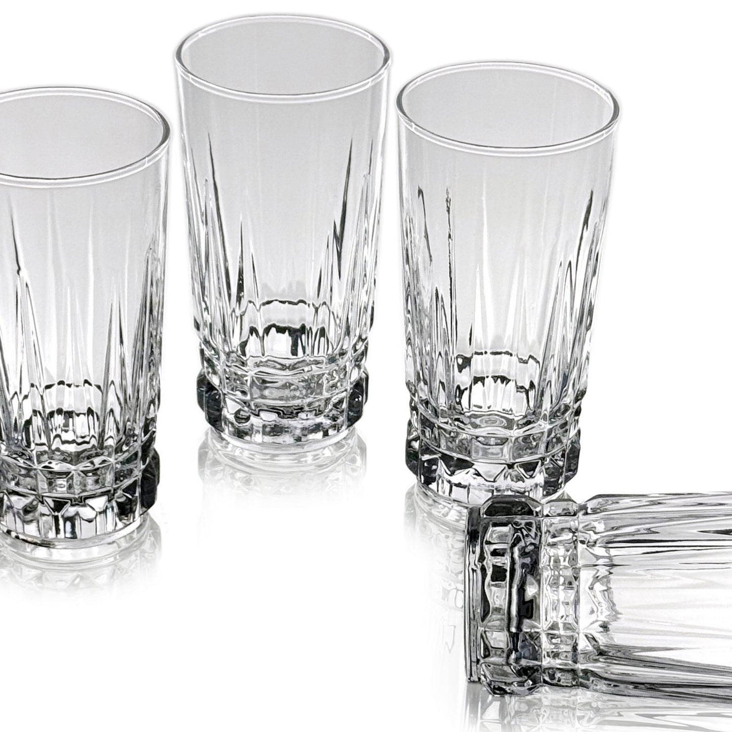 ROMA 10 oz Glass Tumbler Set