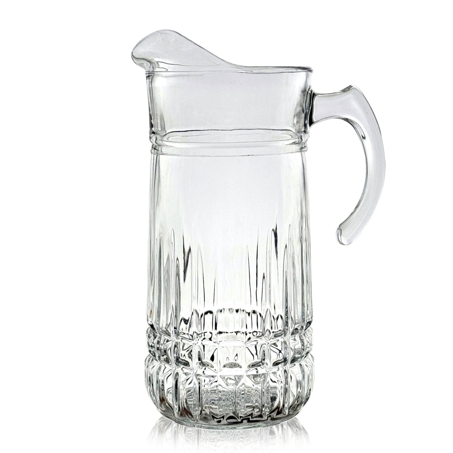 ROMA Glass Entertaining Set 6 Glasses and Pitcher