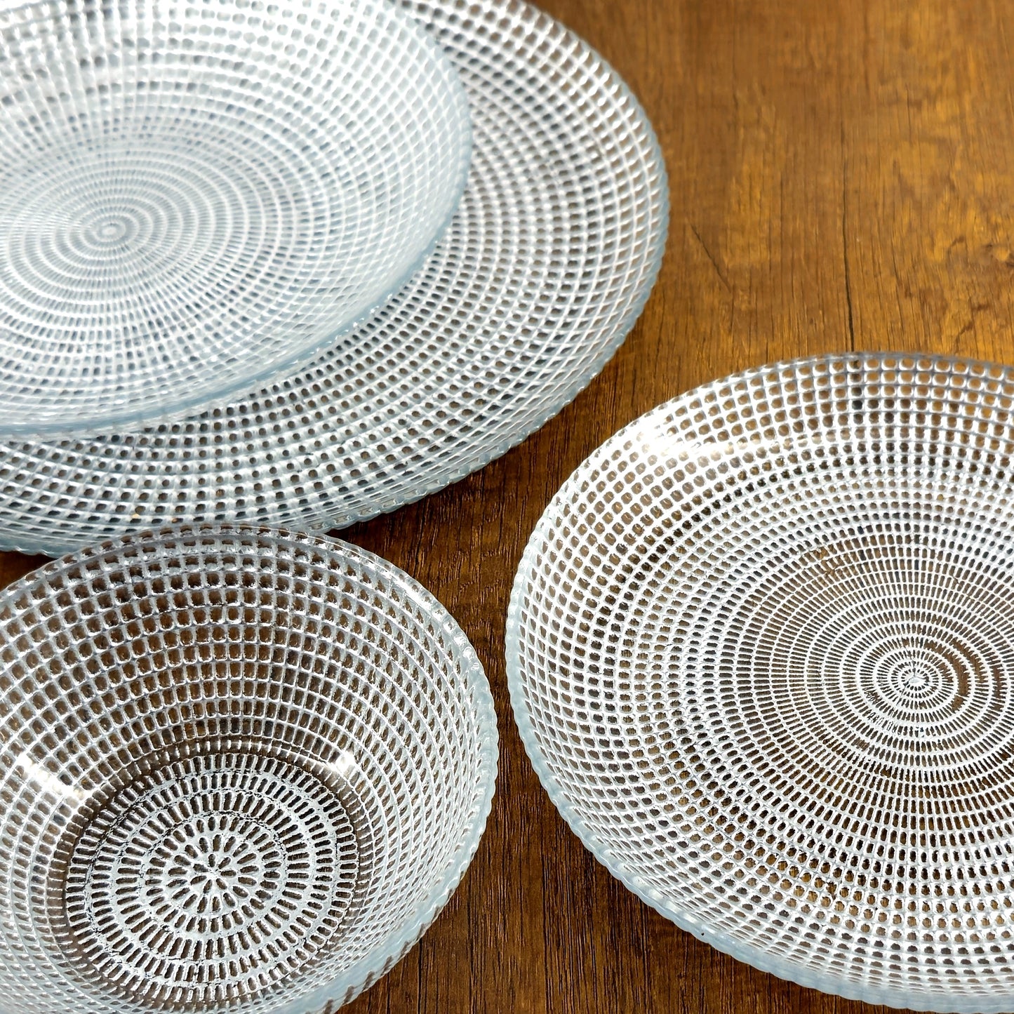 HELIOS Gilded Glass Dinnerware Set